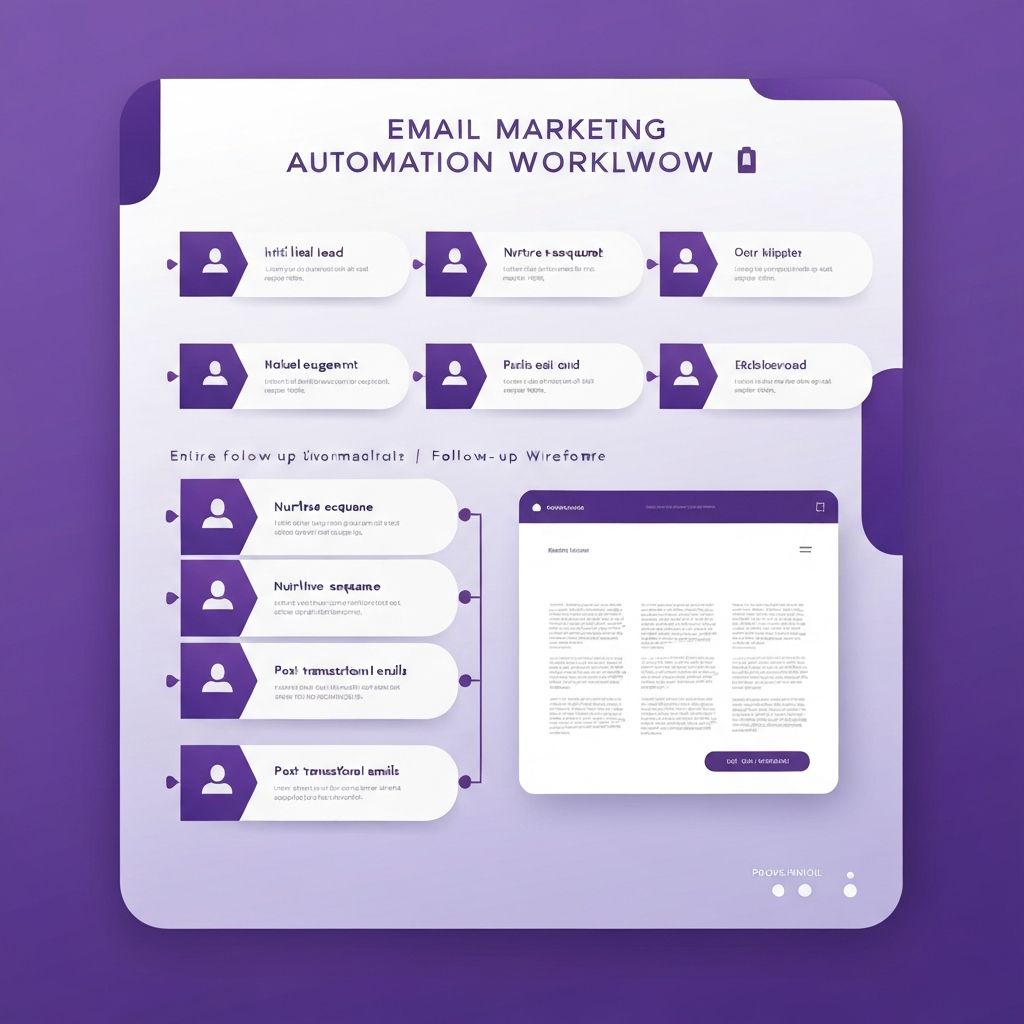 Email automation flow