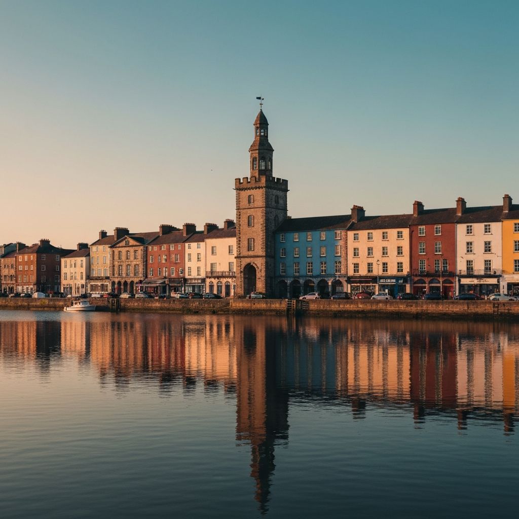 Waterford Waterfront along the River Suir